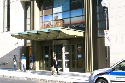 Clarendon Back Bay Condo Entrance