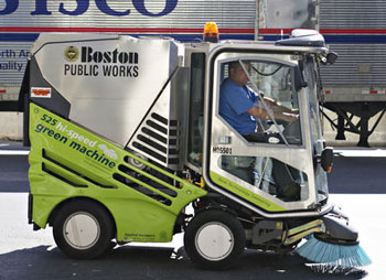 Boston Street Sweeper