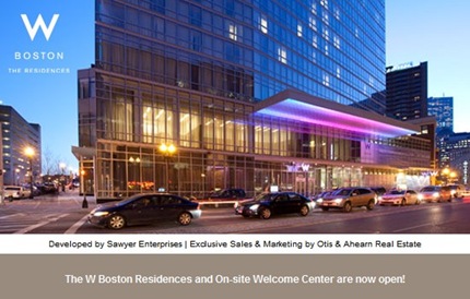 W Boston Condos Opens Sales Center