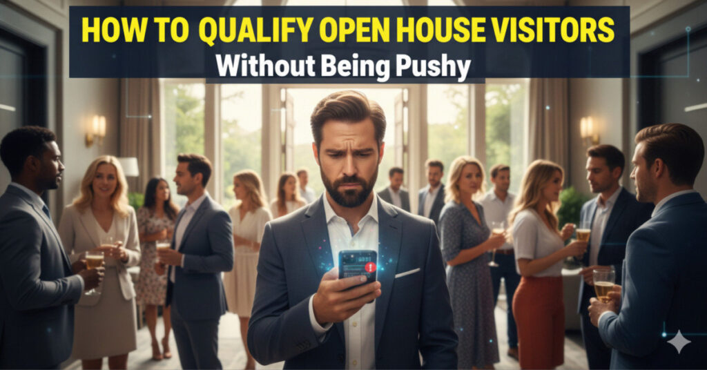 How to Qualify Open House Visitors (Without Being Pushy)
